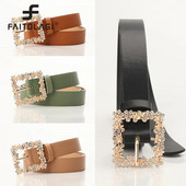 Új szögletes tűs csat női öv luxus kialakítású szalag fényes strassz szélességű övek elegáns női vintage nadrág farmer csuklópánt