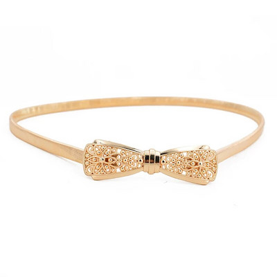 Modes Metāls, dobs, grebts bantītis sieviešu jostas, elastīgas šauras, plānas kleitas jostas sievietēm, zelta šķembas, dekors vidukļa ķēdes siksnas