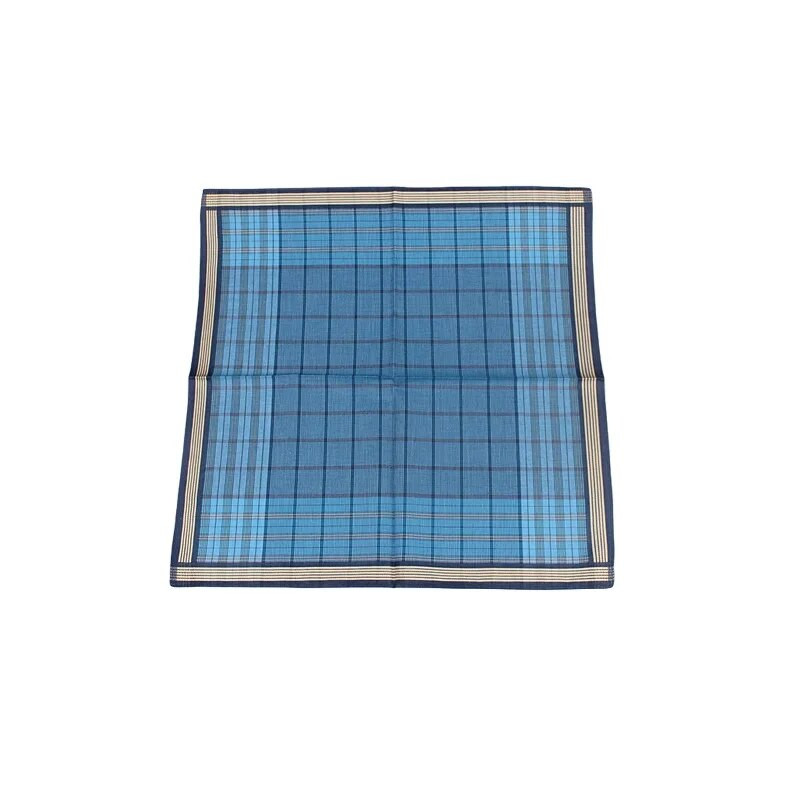 Zsebkendők Férfi 100% pamut Vintage kabát zsebkendő négyzet alakú kockás férfi öltöny Zsebkendő izzadságelnyelő kiváló minőségű 43cm