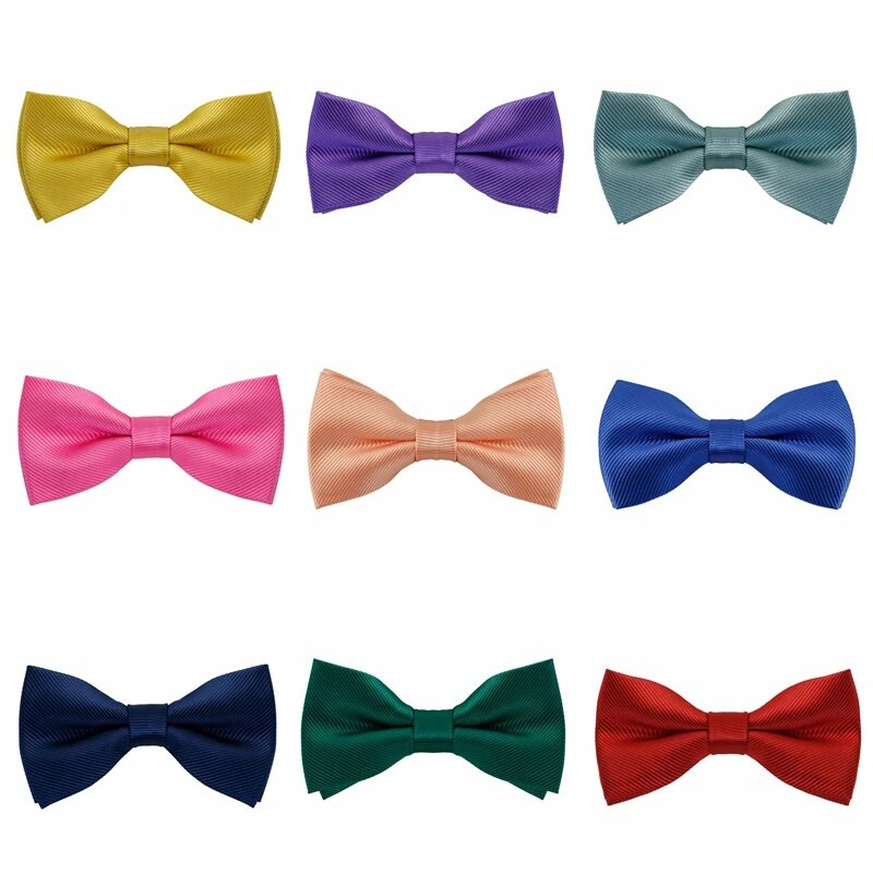 Leptir leptir za muškarce Candy Jednobojna Lubenica Crvena Breskva Ruža Crveno Bijele Kravate Leptir Luksuzno Poslovno Vjenčanje Ženska Muška Mašna