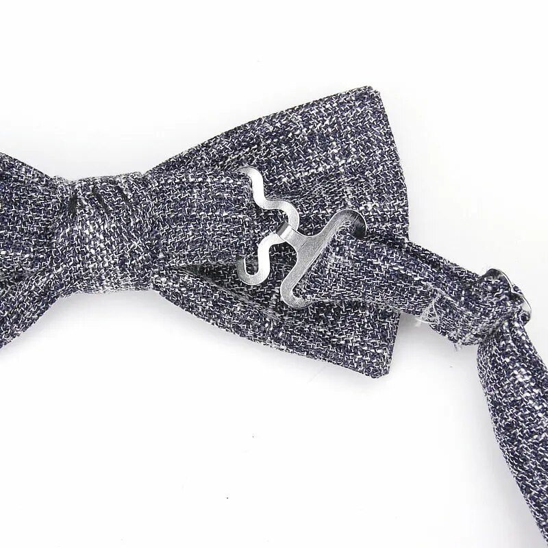Ianthe vadonatúj férfi divat masszív csokornyakkendő férfi esküvői vőlegény pamut poliészter pillangó csokornyakkendő Gravata vintage nyakbavaló nyakkendő