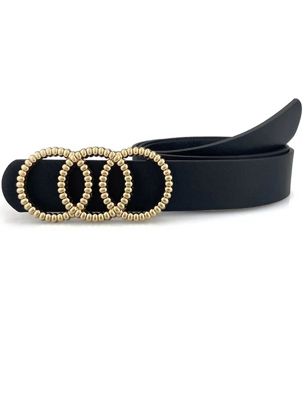 2022 Punk Gothic Ženski remen Okrugla kopča Pojas za sve Kombinirani kaput Dekoracija za plesnu zabavu Pojasevi oko struka