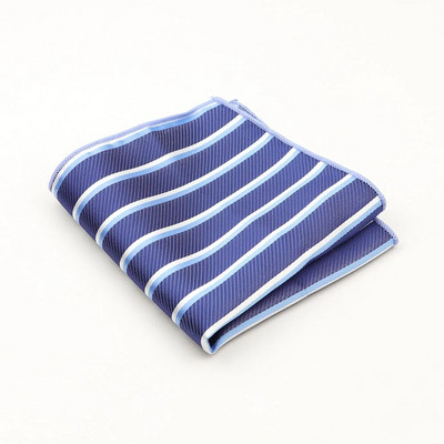 Muški rupčić s točkastim prugama i tkanim printom džepne četvrtaste maramice poslovno ležerne poliesterske maramice br. 21-44