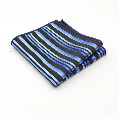 Muški rupčić s točkastim prugama i tkanim printom džepne četvrtaste maramice poslovno ležerne poliesterske maramice br. 21-44