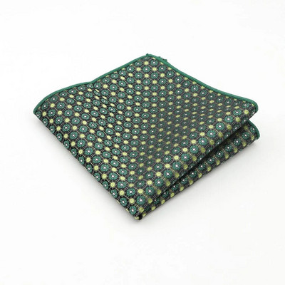 Muški rupčić s točkastim prugama i tkanim printom džepne četvrtaste maramice poslovno ležerne poliesterske maramice br. 21-44