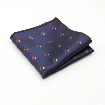 Muški rupčić s točkastim prugama i tkanim printom džepne četvrtaste maramice poslovno ležerne poliesterske maramice br. 21-44