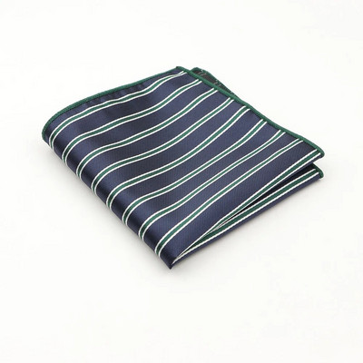 Muški rupčić s točkastim prugama i tkanim printom džepne četvrtaste maramice poslovno ležerne poliesterske maramice br. 21-44