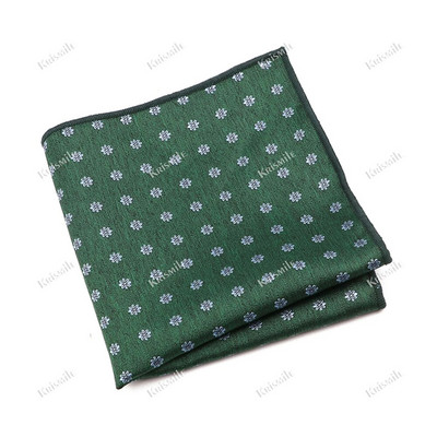 Újdonság, alkalmi férfi zseb, négyzet alakú virágos levelek jávorszarvas zsebkendő Jacquard textúra Hankie szmoking öltöny formális party kiegészítő