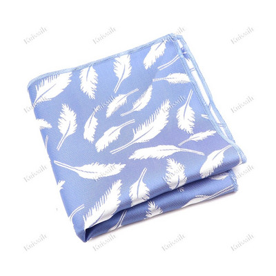 Újdonság, alkalmi férfi zseb, négyzet alakú virágos levelek jávorszarvas zsebkendő Jacquard textúra Hankie szmoking öltöny formális party kiegészítő