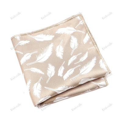 Újdonság, alkalmi férfi zseb, négyzet alakú virágos levelek jávorszarvas zsebkendő Jacquard textúra Hankie szmoking öltöny formális party kiegészítő