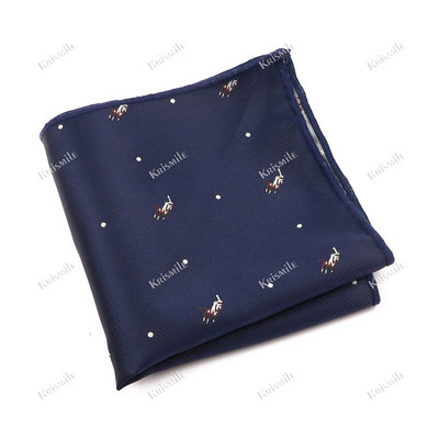 Újdonság, alkalmi férfi zseb, négyzet alakú virágos levelek jávorszarvas zsebkendő Jacquard textúra Hankie szmoking öltöny formális party kiegészítő