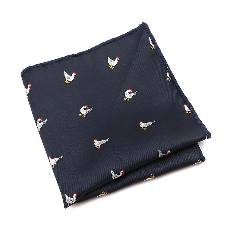 Újdonság, alkalmi férfi zseb, négyzet alakú virágos levelek jávorszarvas zsebkendő Jacquard textúra Hankie szmoking öltöny formális party kiegészítő
