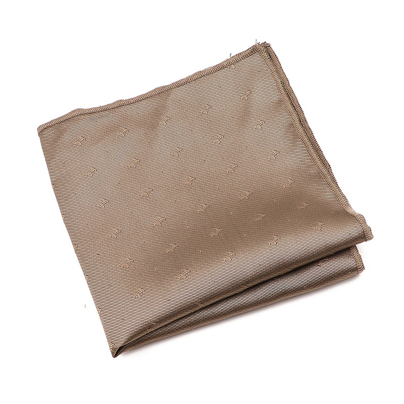 Újdonság, alkalmi férfi zseb, négyzet alakú virágos levelek jávorszarvas zsebkendő Jacquard textúra Hankie szmoking öltöny formális party kiegészítő