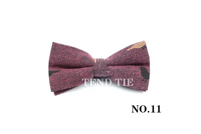 Modna pamučna šarena leptir-mašna Meka fleksibilna leptir-mašna Glatka podesiva svadbena zabava