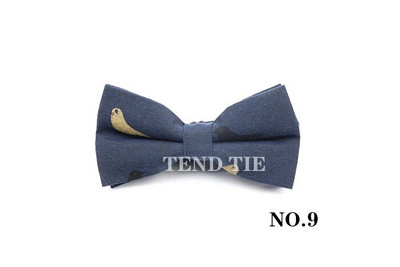 Modna pamučna šarena leptir-mašna Meka fleksibilna leptir-mašna Glatka podesiva svadbena zabava