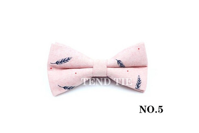 Modna pamučna šarena leptir-mašna Meka fleksibilna leptir-mašna Glatka podesiva svadbena zabava