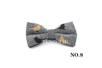 Modna pamučna šarena leptir-mašna Meka fleksibilna leptir-mašna Glatka podesiva svadbena zabava