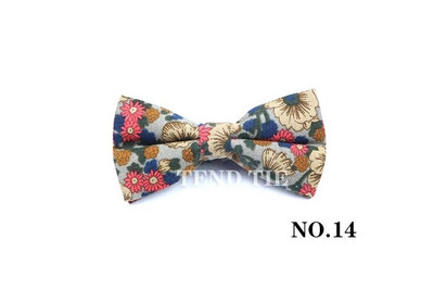 Modna pamučna šarena leptir-mašna Meka fleksibilna leptir-mašna Glatka podesiva svadbena zabava