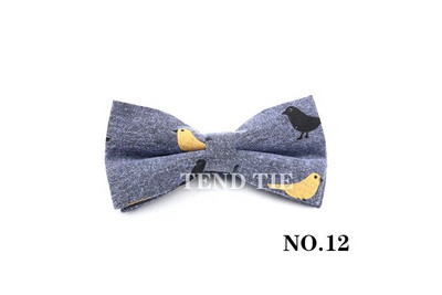 Modna pamučna šarena leptir-mašna Meka fleksibilna leptir-mašna Glatka podesiva svadbena zabava