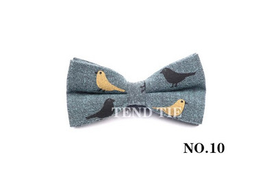 Modna pamučna šarena leptir-mašna Meka fleksibilna leptir-mašna Glatka podesiva svadbena zabava