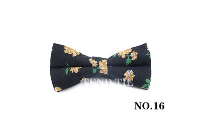 Modna pamučna šarena leptir-mašna Meka fleksibilna leptir-mašna Glatka podesiva svadbena zabava