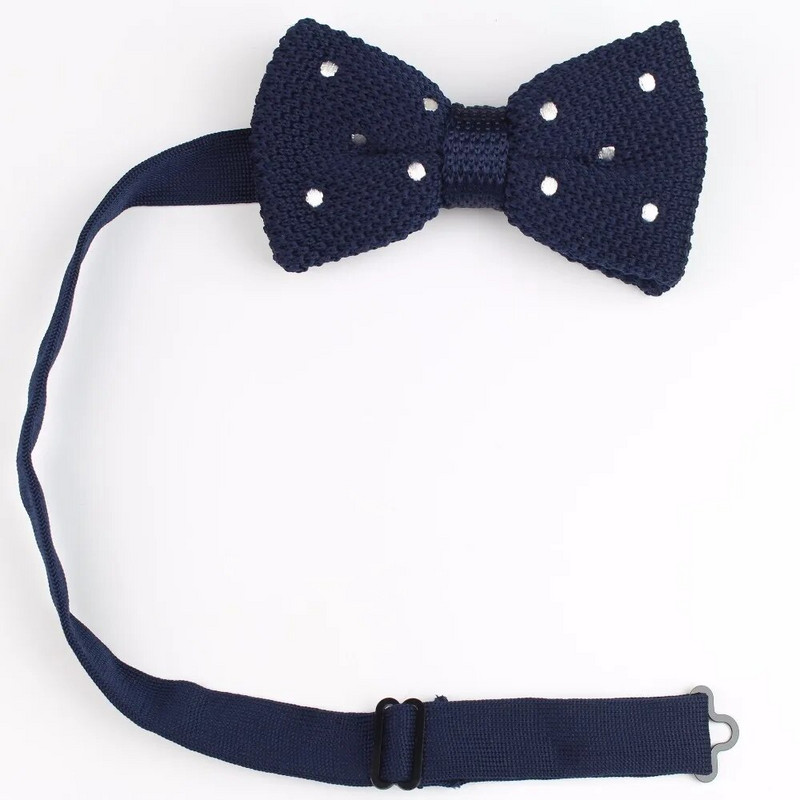 Kötött férfi csokornyakkendő férfi szabadidő pöttyös kétrétegű csokornyakkendő férfiaknak Esküvői buli Csíkos esküvői bordó, pillangós csokornyakkendő