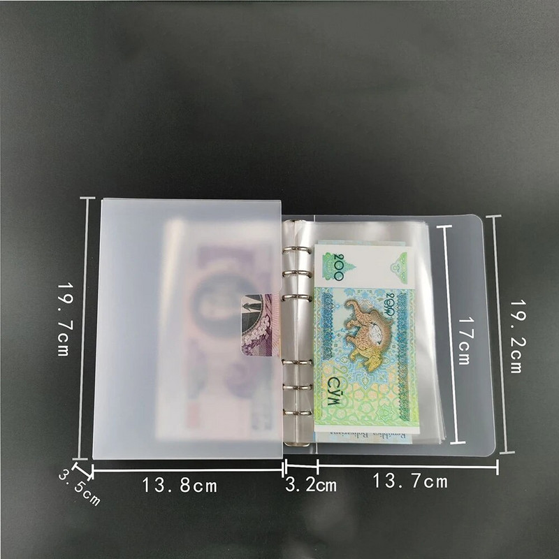 Torba za pohranu kovanica od 100 komada, album za skupljanje novca, držači novčanica za kolekcionare, novčanice, potrepštine za sakupljanje