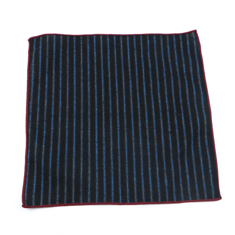 Muški džepni četvrtasti rupčić, dizajn 22*22 cm, vuneni prugasti ručnici s paisley odijelom, muški poslovni dar za vjenčanje za muškarce