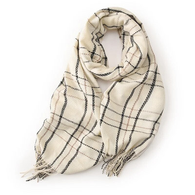 2023 m. Nauja madinga skara, languota apykakle, marškinėliai, moteriški elegantiški moteriški kepuriai, moteriški šalikai, žieminiai, šilti kašmyro spalvos šalikai, moteriški įvyniojimai