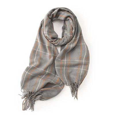 2023 m. Nauja madinga skara, languota apykakle, marškinėliai, moteriški elegantiški moteriški kepuriai, moteriški šalikai, žieminiai, šilti kašmyro spalvos šalikai, moteriški įvyniojimai