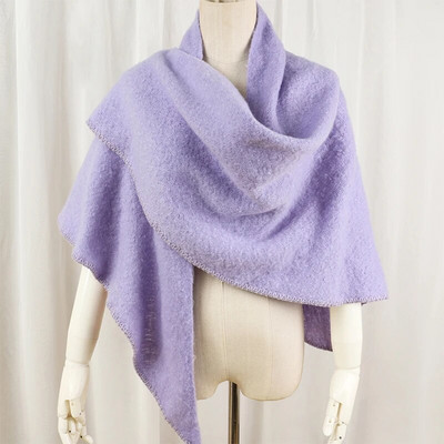 Luksusa trīsstūra šalle ziemas silts rūtains kašmira Sieviešu Pashmina Foulard Sieviešu šalles Sieviešu šalles 2023 dizains Jauns