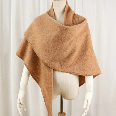 Luksusa trīsstūra šalle ziemas silts rūtains kašmira Sieviešu Pashmina Foulard Sieviešu šalles Sieviešu šalles 2023 dizains Jauns