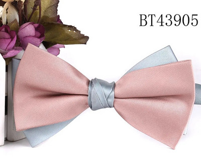 Vjenčana leptir-mašna za mladoženju Modne satenske leptir-mašne za muškarce Žene Leptir leptir leptir mašne Kravate za odrasle Kravate Jednobojne kumove leptir-mašne