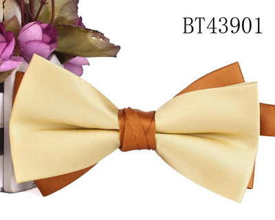 Vjenčana leptir-mašna za mladoženju Modne satenske leptir-mašne za muškarce Žene Leptir leptir leptir mašne Kravate za odrasle Kravate Jednobojne kumove leptir-mašne