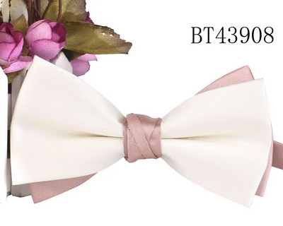 Vjenčana leptir-mašna za mladoženju Modne satenske leptir-mašne za muškarce Žene Leptir leptir leptir mašne Kravate za odrasle Kravate Jednobojne kumove leptir-mašne