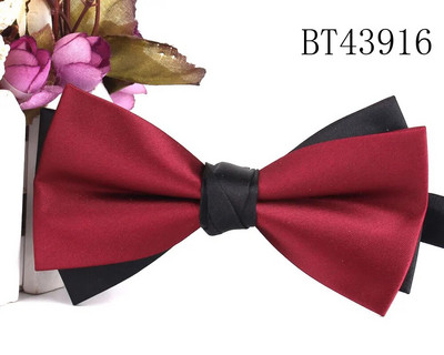 Vjenčana leptir-mašna za mladoženju Modne satenske leptir-mašne za muškarce Žene Leptir leptir leptir mašne Kravate za odrasle Kravate Jednobojne kumove leptir-mašne