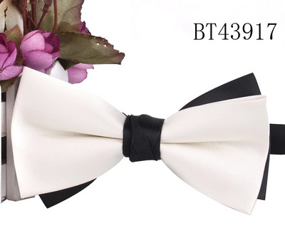 Vjenčana leptir-mašna za mladoženju Modne satenske leptir-mašne za muškarce Žene Leptir leptir leptir mašne Kravate za odrasle Kravate Jednobojne kumove leptir-mašne