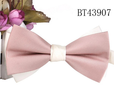 Vjenčana leptir-mašna za mladoženju Modne satenske leptir-mašne za muškarce Žene Leptir leptir leptir mašne Kravate za odrasle Kravate Jednobojne kumove leptir-mašne