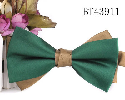 Vjenčana leptir-mašna za mladoženju Modne satenske leptir-mašne za muškarce Žene Leptir leptir leptir mašne Kravate za odrasle Kravate Jednobojne kumove leptir-mašne