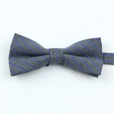 Muška leptir-kravata od mekog antilop materijala Fleksibilna jednobojna leptir-mašna Glatka leptir mat kravata Ukrasni uzorak Pamučne kravate Poklon za