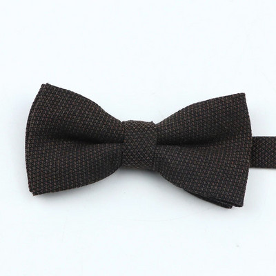 Muška leptir-kravata od mekog antilop materijala Fleksibilna jednobojna leptir-mašna Glatka leptir mat kravata Ukrasni uzorak Pamučne kravate Poklon za