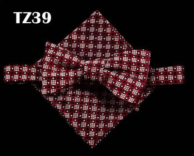 SHENNAIWEI férfi csokornyakkendők és zsebkendők gravata borboleta Jacquard szőtt férfi pillangós csokornyakkendő és zsebkendő öltöny szett