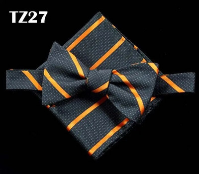 SHENNAIWEI férfi csokornyakkendők és zsebkendők gravata borboleta Jacquard szőtt férfi pillangós csokornyakkendő és zsebkendő öltöny szett