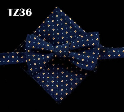 SHENNAIWEI férfi csokornyakkendők és zsebkendők gravata borboleta Jacquard szőtt férfi pillangós csokornyakkendő és zsebkendő öltöny szett