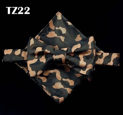 SHENNAIWEI férfi csokornyakkendők és zsebkendők gravata borboleta Jacquard szőtt férfi pillangós csokornyakkendő és zsebkendő öltöny szett