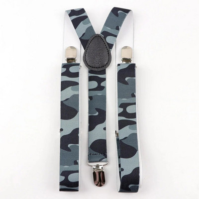 Férfi, női katonai terepszínű, nyomott nadrágtartó nyakkendő csokornyakkendő készletek parti játék ing merevítők pillangó öv nyakkendő masni nadrág farmer