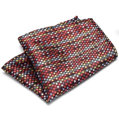 Kabatlakatiņi Ziedi Punkti Svītras Čekas Kabatas Kvadrātiņi Uzvalkiem Jauni Vīrieši Zīda jakas Kāzu ballīte Bizness