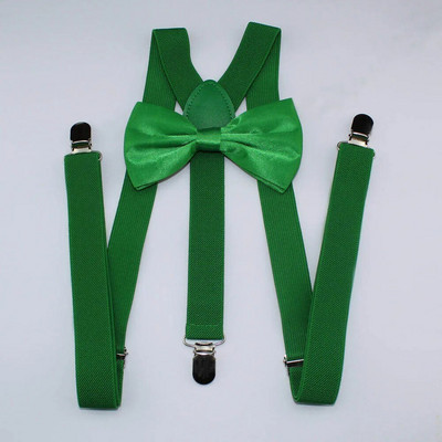 AEbone Suspensorio Felnőtt bordó nadrágtartó és csokornyakkendő férfi Női Sötétkék Bretellek Pantalon Pour Homme Femme 100cm Sus59