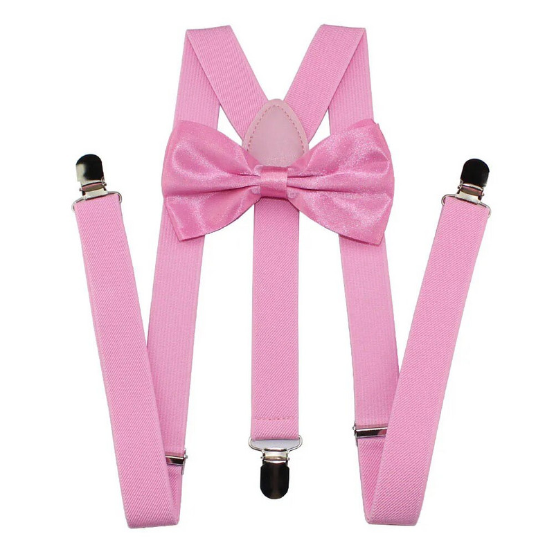 AEbone Suspensorio Felnőtt bordó nadrágtartó és csokornyakkendő férfi Női Sötétkék Bretellek Pantalon Pour Homme Femme 100cm Sus59
