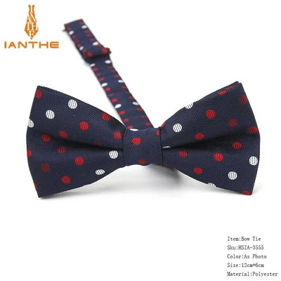 Leptir leptir muška svečana kravata dječak Muška moda poslovna vjenčana leptir leptir muška košulja krawatte legame poklon leptir na točkice